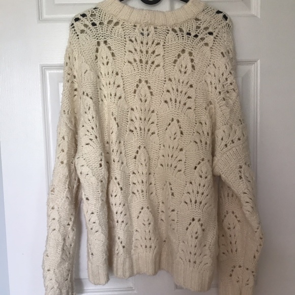 Cream knit sweater - Picture 2 of 3